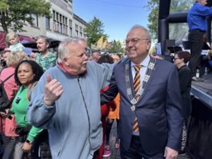 Afscheid Burgemeester Leiden